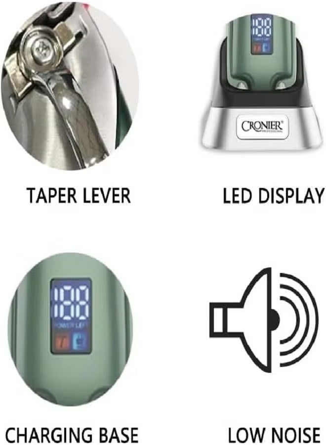 Cronier Professional Hair Trimmer CR-12 - Image 3
